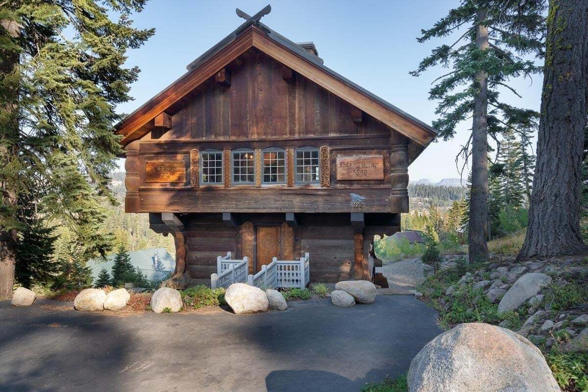 log cabin home for sale in bear valley california cabin