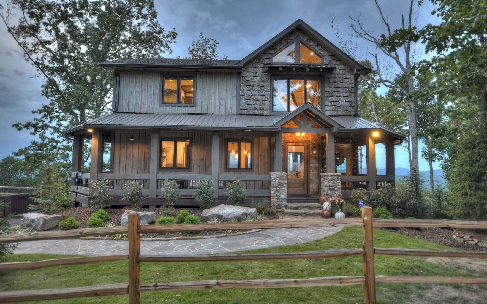 cabin home for sale in blue ridge georgia