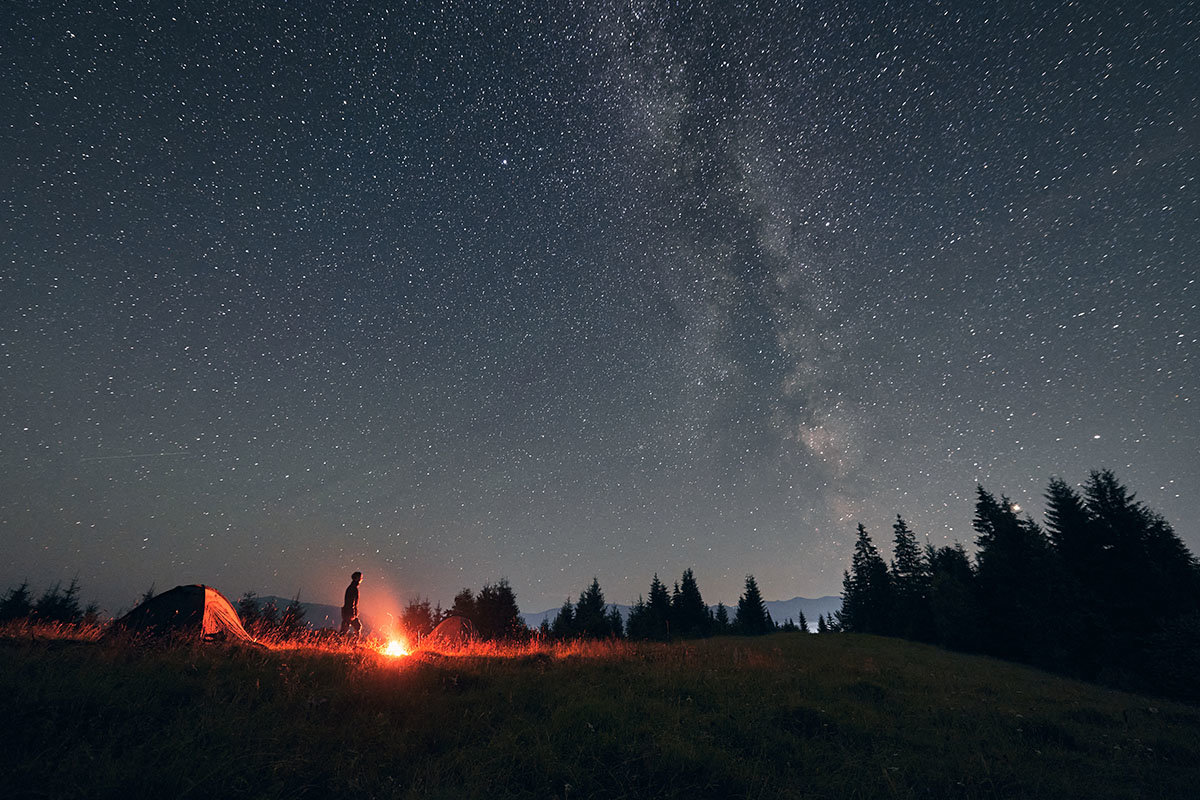 2022 Astronomical Events camping under the stars