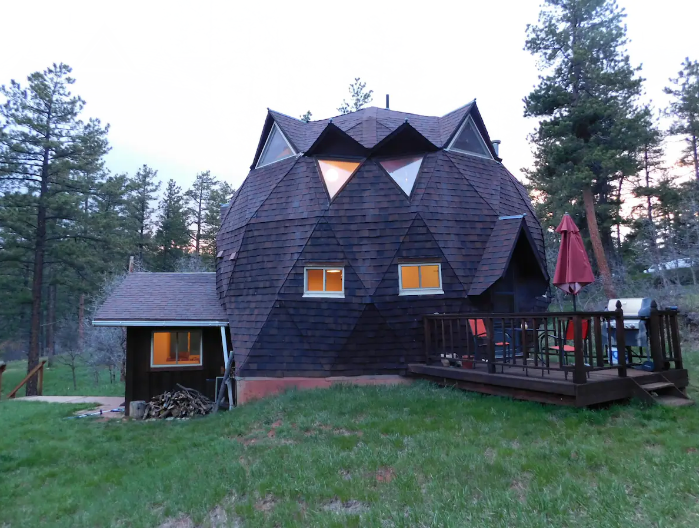 beulah valley colorado airbnb geodesic dome home rental