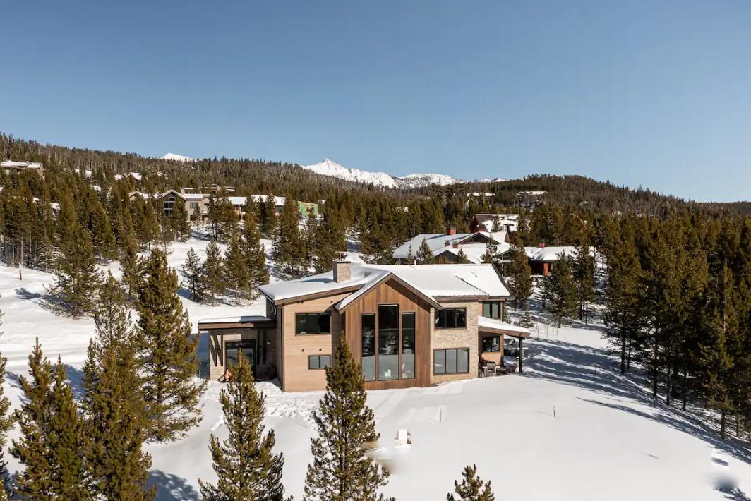 big ski montana ski in ski out airbnb modern cabin