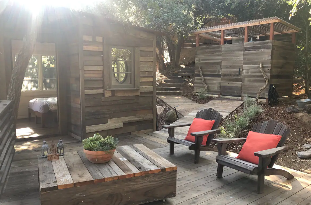 topanga california airbnb treehouse rental