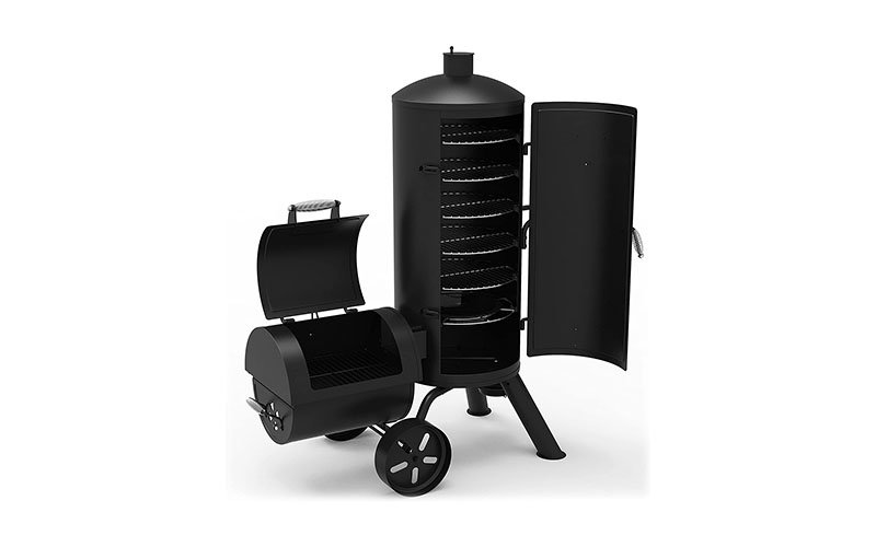 BBQ smoker reviews dyna glo heavy duty offset smoker and grill