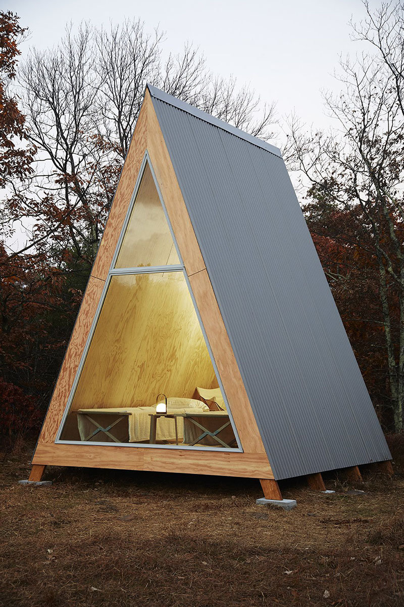 DIY A-Frame Cabin Home Kit Exterior