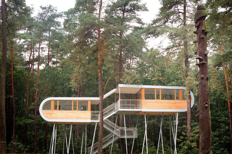 unique treehouse the treehouse in belgium