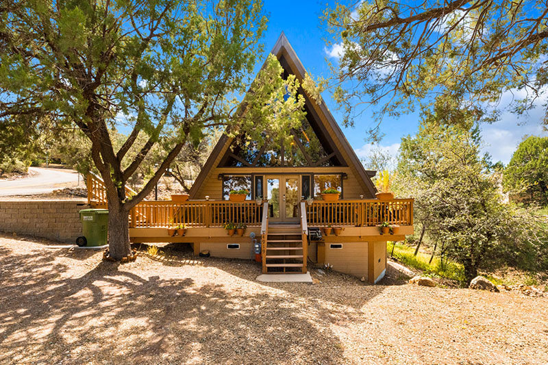 Prescot arizona a-frame cabin for sale
