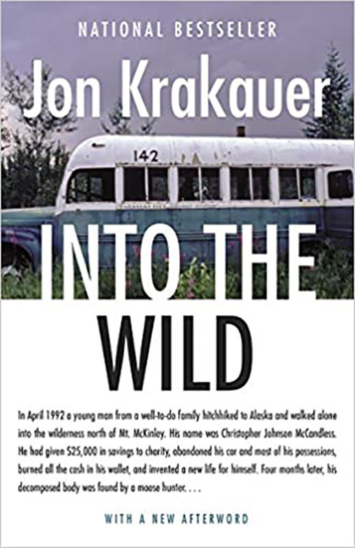 outdoor enthusiast gift Into the Wild books