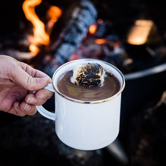 camping meal recipes red wine hot chocolate