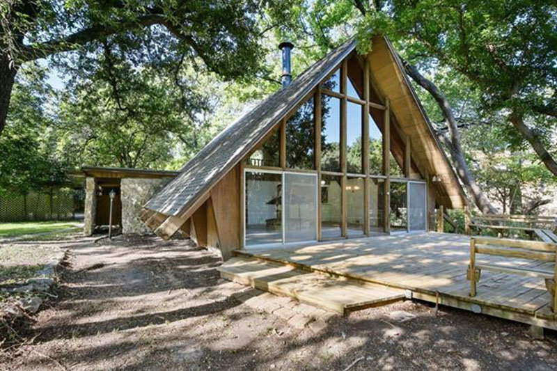 dallas texas a-frame cabin for sale