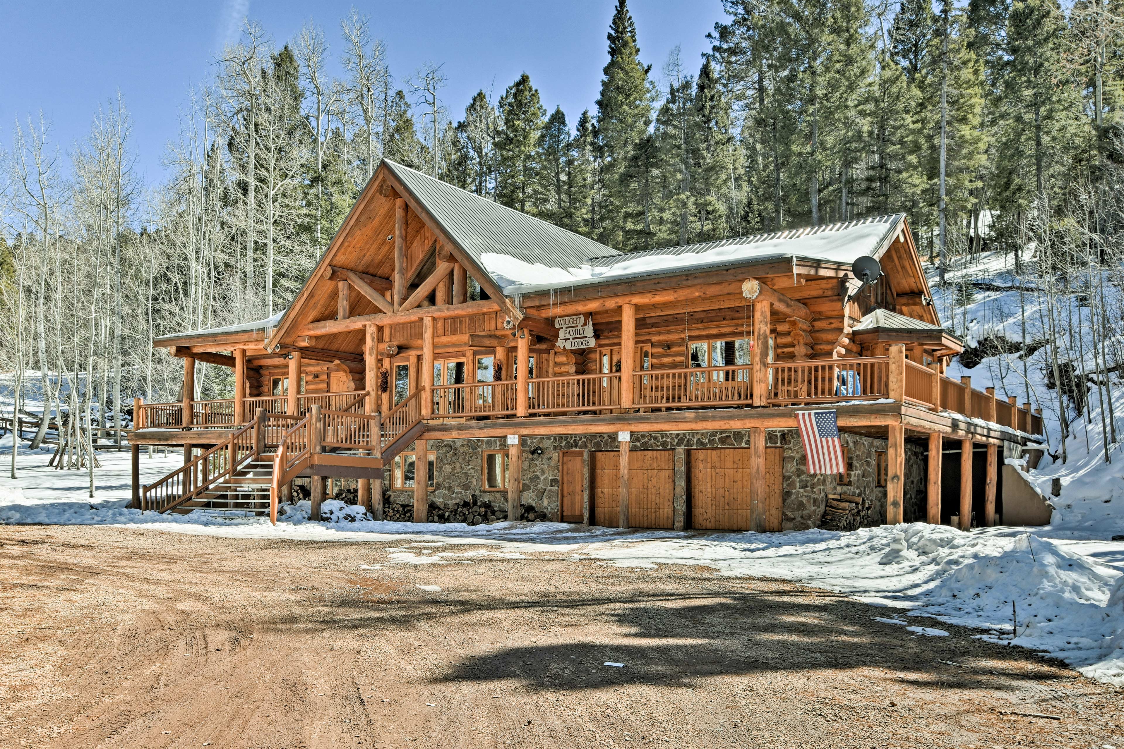 Listing photo for 148 N Panorama Way N. Way, OTHER, NM, Log Cabin home for sale