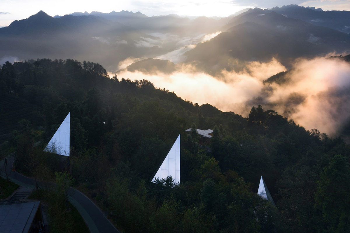 Hubei China Mountain and Cloud Cabins