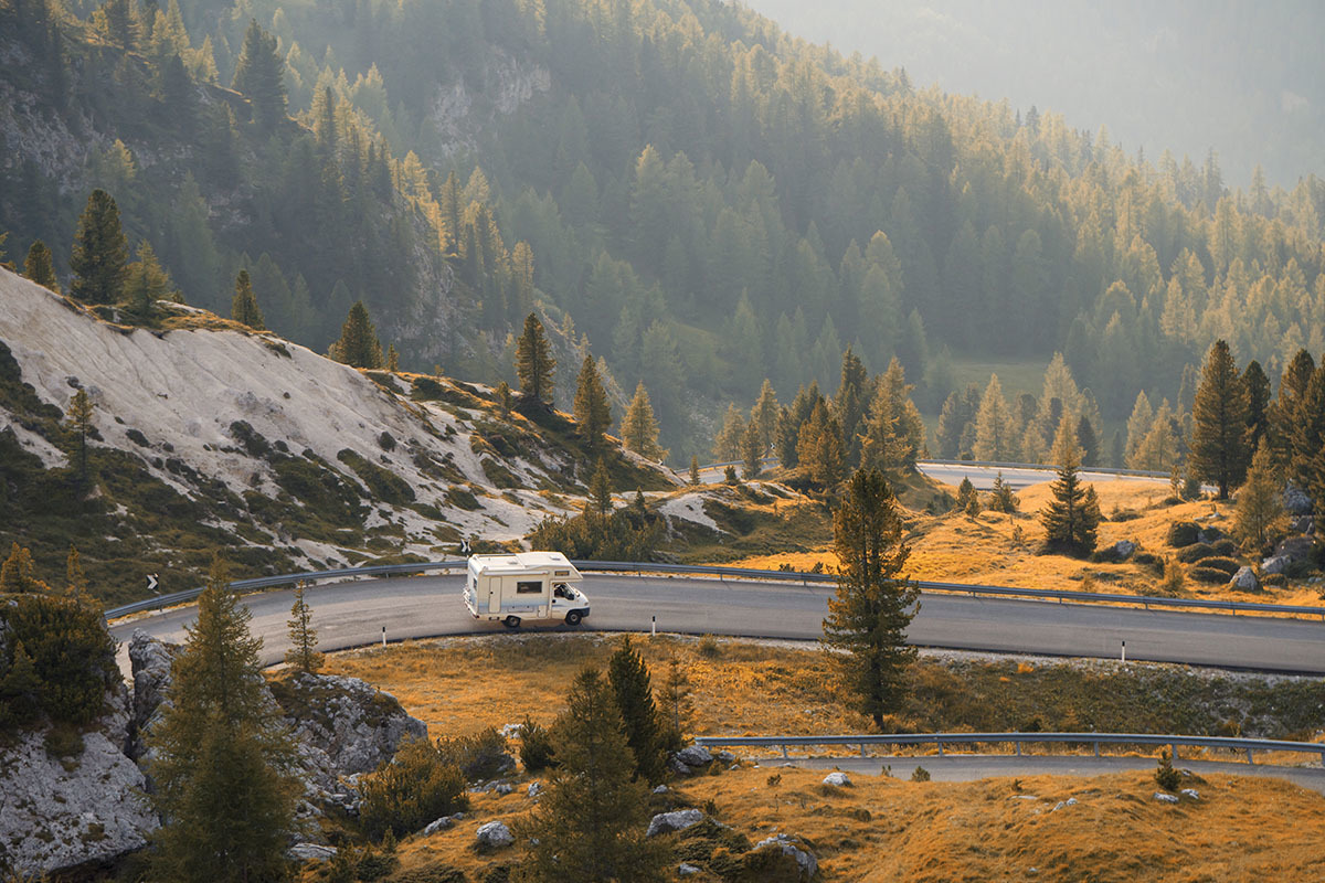 winding mountain road